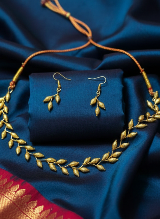 ZigZag Golden Necklace